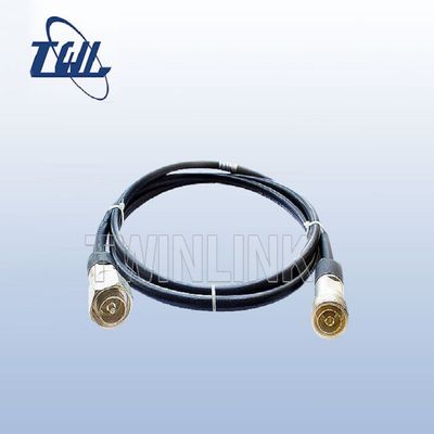 4.3-10mini din male connector with k1/2'' jumper cable assembly