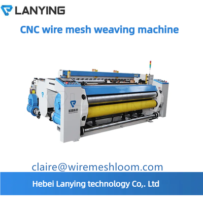 Full Automatic CNC Control Rapier Loom Shuttleless High Quality Fine Wire Mesh Flexible Metal Fabric