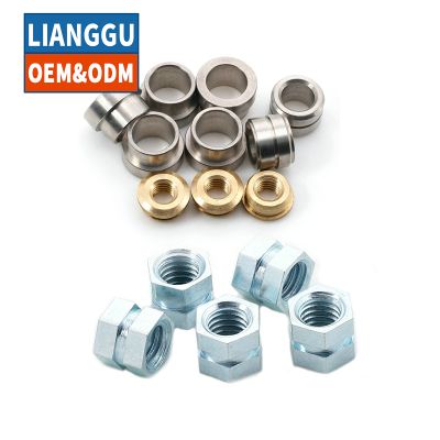 Customized Stainless steel hex nuts with ASTM DIN JIS Standard Hexagon Nuts