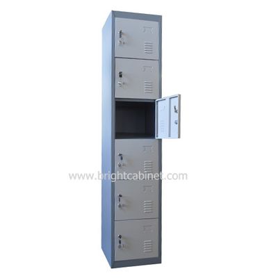 metal locker dual locking system wall mounted units storage cabinet steel 6 doors pad lock cheap