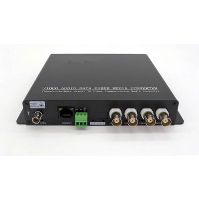 Tvi to Fiber Optical Converter for 1~16CH 720p/1080P Tvi Over1 Sm/mm Fiber to 0~20km Applied in CCTV