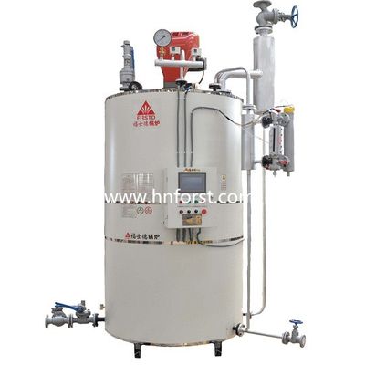 small 300kg vertical automatic gas fired steam boiler