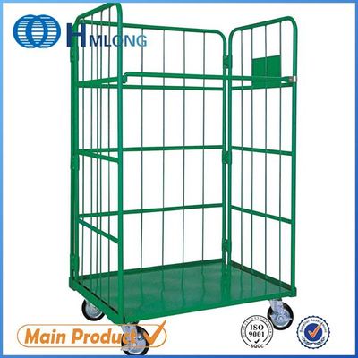 Industrial steel foldable roll cage pallet for Japan and South Korea