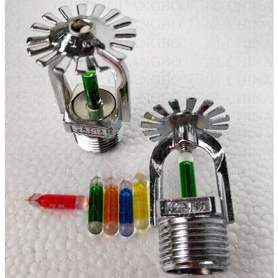 5mm green glass bulb Fire Sprinkler Chinese GBO Brand