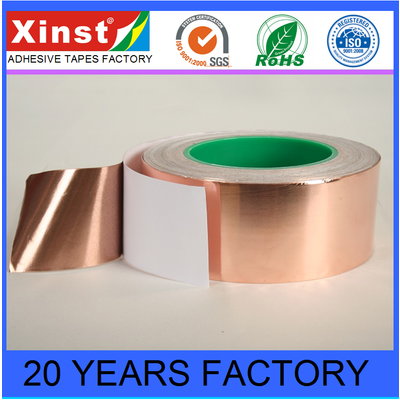 Double Sided Conductive Acrylic Adhesive Copper Foil Tape for EMI Shielding