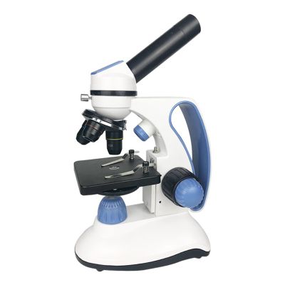 40X-2000X Biological Microscope Up/Down LED Monocular Metal Microscope with Gift Bag