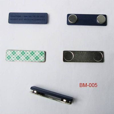 Magnetic Fasteners, Magnetic Name Badge Fasteners - MJM Magnetics, Inc