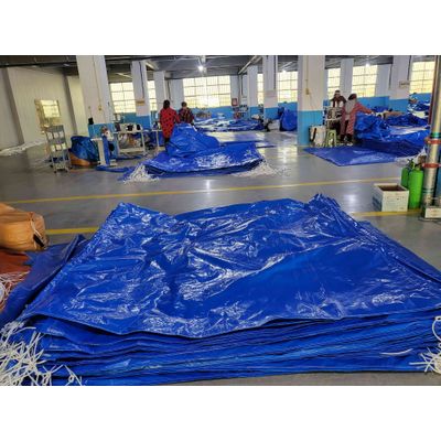 Waterproof PE tarpaulin for covering furniture or hay cover