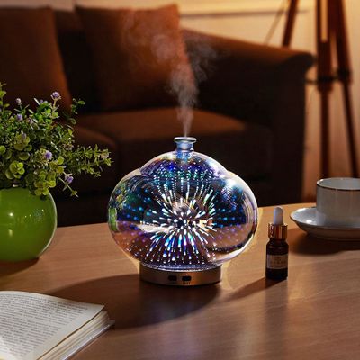 LED Light Color Changing Aromatherapy Essential Oil Diffuser 100ml Air Ultrasonic Humidifier