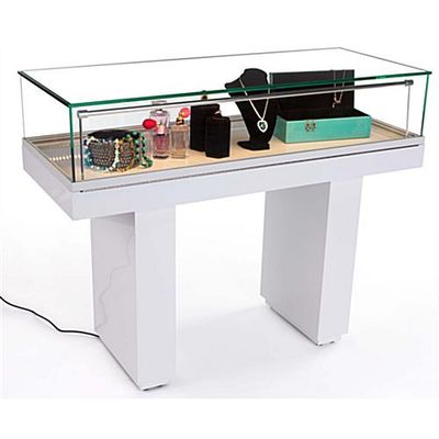 Jewelry display cabinet and glass display counter with LED Light