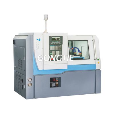 precision cnc lathe with lighting system