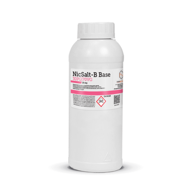 Nicotine Salt E-liquid Base Ratio: 50 PG/50 VG Strength: 20 mg/ml