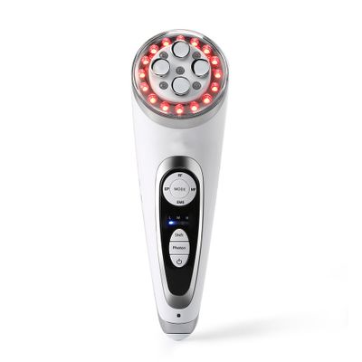 Wrinkle removing and anti-aging beauty equipment, RF Beauty equipment with LED color light, micro c