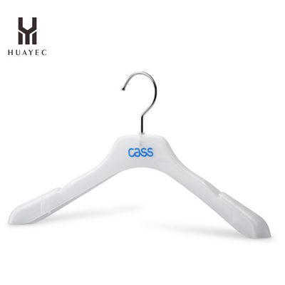 Plastic Custom White Garment Hanger
