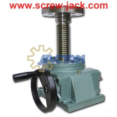 heavy manual screw jack, manual worm screw jack, manual jack screw, manual lifting actuator, manual 