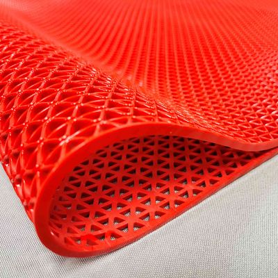 New Pvc eco-friendly zig zag anti slip bathroom mesh swimming pool coil mat roll for walkway