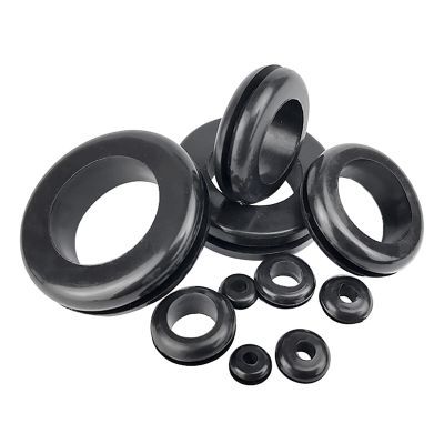 Waterproof heat resistance Epdm blanking double-sided closed rubber grommet auto cable grommet