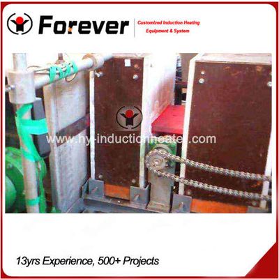 Plate induction heat treatment furnace