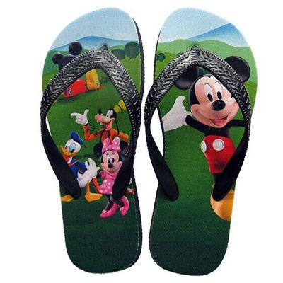 2015 custom sublimation printed flip flops
