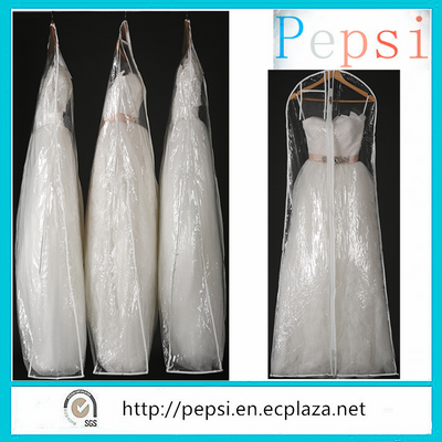 Wholesale PEVA Bridal Cover/Wedding Dress Covers/Large Cloth Wedding