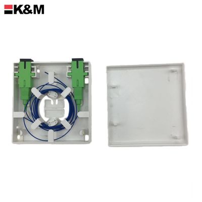 FTTH 2Core Simplex Fiber Access Terminal Block Box - K&M Solution Co.,Ltd