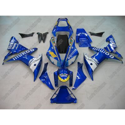 YZF-R1 2002 to 2003 injection abs body work original Blue White replacement sport bike fairing kits