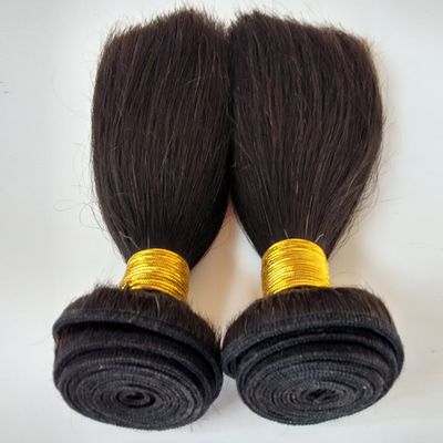 Afro hair Black Short hair Remy hair100g 100%Human hair Hair extensions