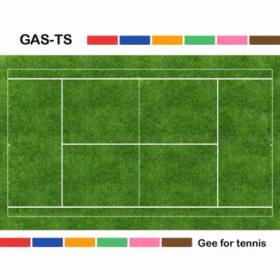ITF approved artificial tennis grass