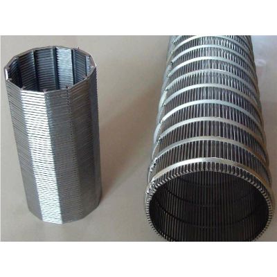 High Precision Wedge Wire Screen Filter Pipe  Wedge Wire Pipe /Tube/Cylinder  Wedge Wire Screen