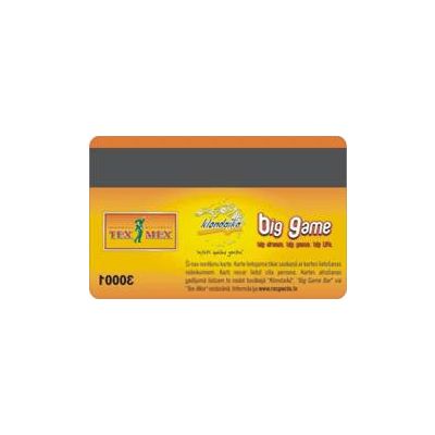 Magnetic stripe cards