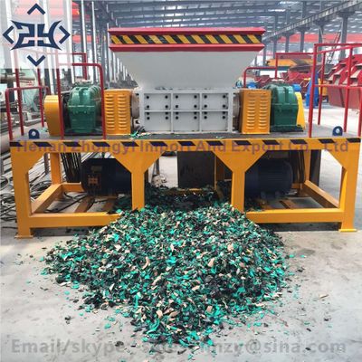 Hot sale Double shaft shredder Waste recycling Machinery Plastic Shredder Metal Shredder