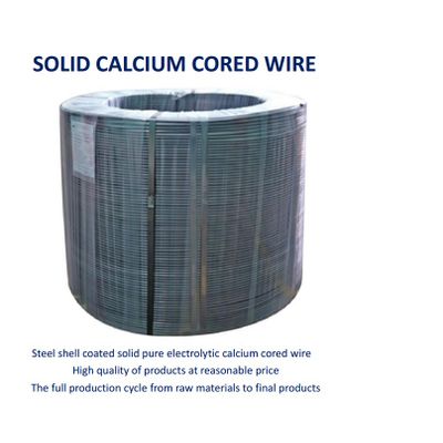 Solid Calcium Cored Wire