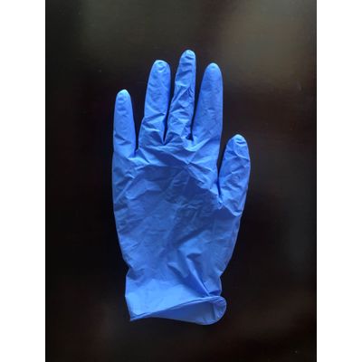 nitrile glove, disposable, powder free