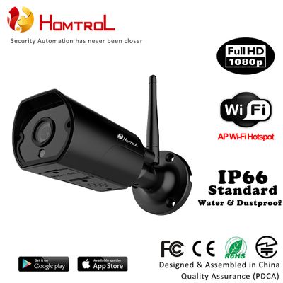 1080P FHD IP66 WiFi & POE Smart Home Waterproof Onvif Bullet IP Camera