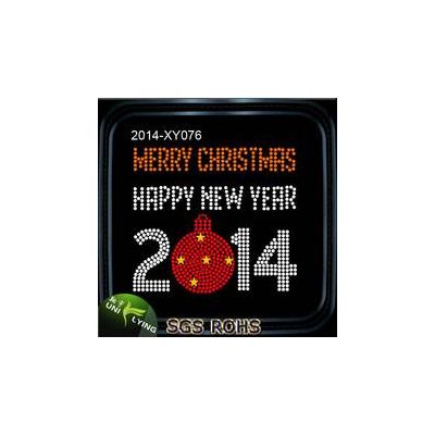 Product  Name                   2015 Happy New Year Rhinestone Transfers Hotfix
