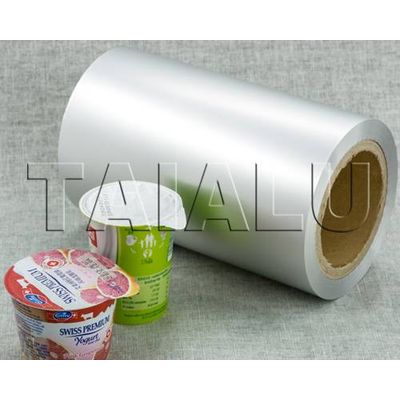 Aluminium Yogurt Lidding Foil Cups Lid Seal