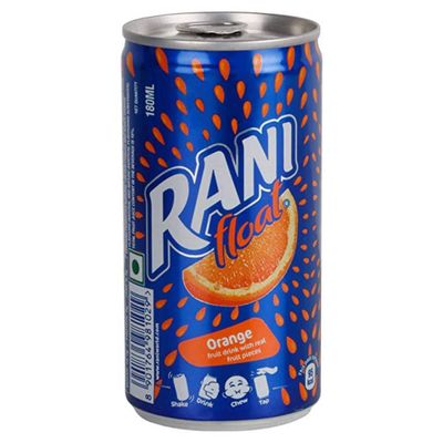 Rani Juice Orange Fruit Float Drink 240ml pack of 24