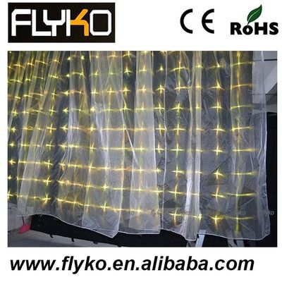 FLYKO p18 2*3m LED VISION CURTAIN/ LED VIDEO CURTAIN (RGB 3in1 fullcolor led)