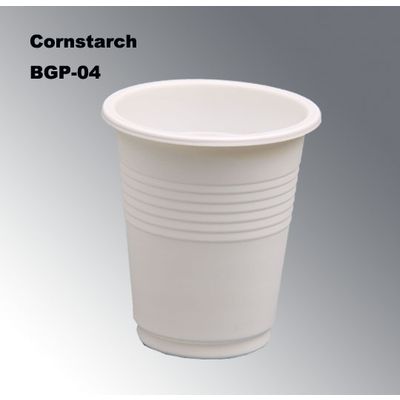 100% Biodegradable Disposable Cup From Natural Corn BGP-04