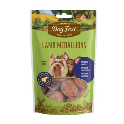 Lamb Medallions for small breeds