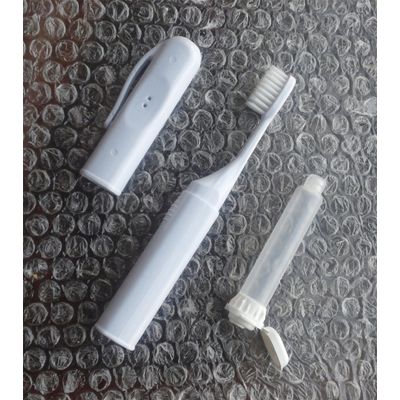 Toothbrush travel portable with toothpaste inside