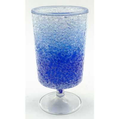 2022 high quality new plastic double wall freezer goblet