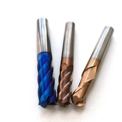 Tungsten Steel Milling Cutter End Mill HRC55 End Mill 2 Flutes 4mm 6mm 8mm Endmill