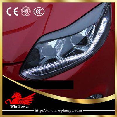 2012 2013 Ford Focus Headlight with Angel Eye and LED DRL