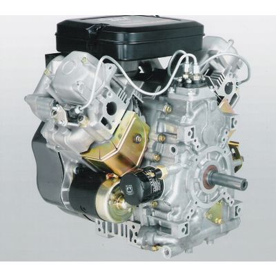 twin V diesel engine. V-type, twin-cylinder, air-cooled 20HP,56Kg ...