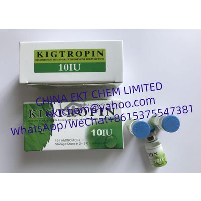 191 Amino Acid Kigtropin 10IU HGH Kig HGH 100IU Injection for Bodybuilding and Weight Loss