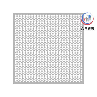 Hexagonal Perforated Expanded Sheet Metal for Window Safety HJP-6535     Hexagonal Perforated Sheet