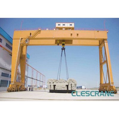 CWG Series double girder gantry cranes with heavy Duty Winch