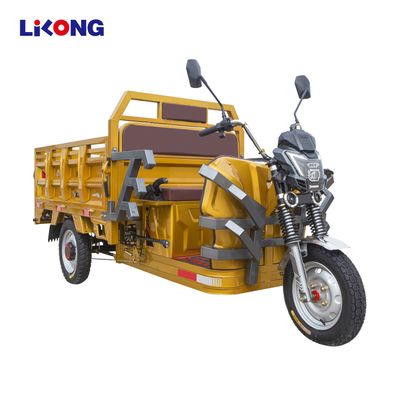 Lilong Hot Sale Electric Tricycle 3 Wheel EV High Loading Capacity Cargo Tricycle E-Loader Rickshaw