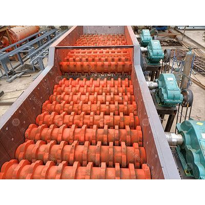 Malaysia stepped mud and stone separator, plate feeder delivery